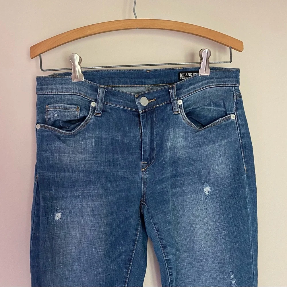 Blank NYC The Reade Classic Skinny Distress Jeans